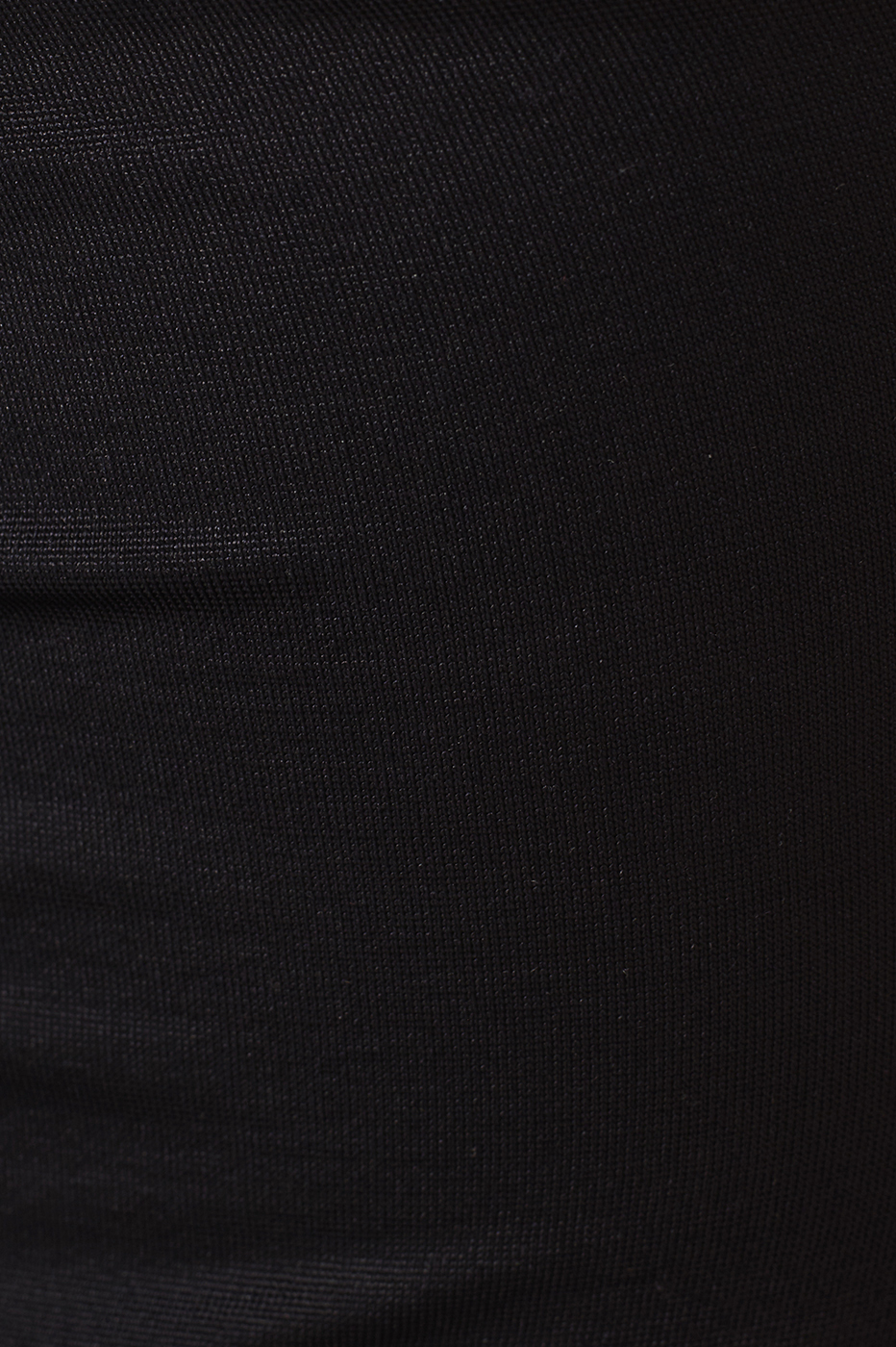 Black Jersey Shell Buckle Top
