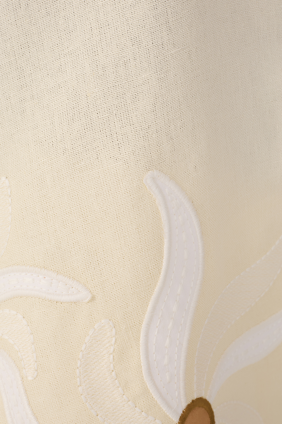 Linen Solar Dance Embroidery Shirt
