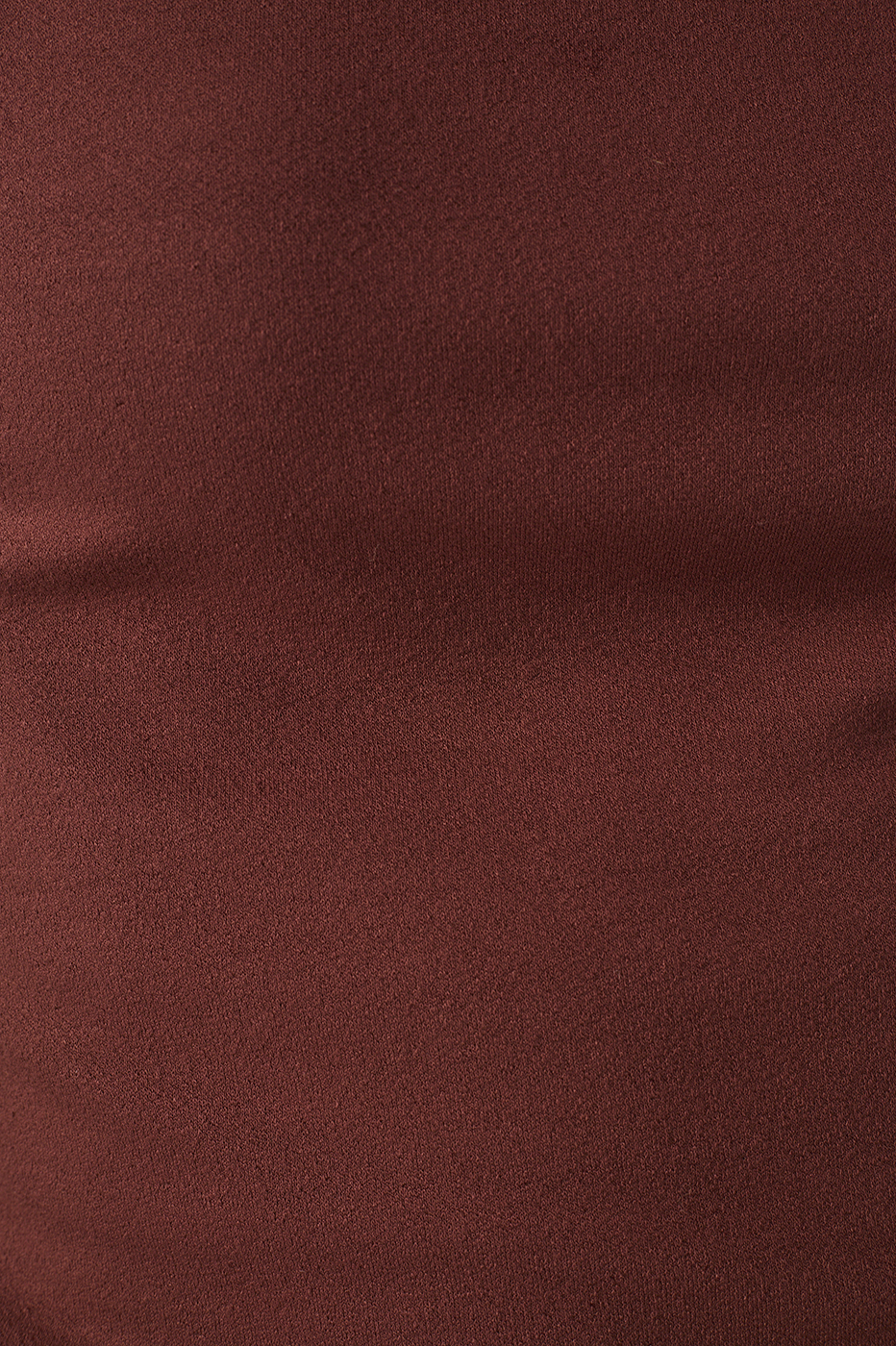Brown Square-Neck Blouse