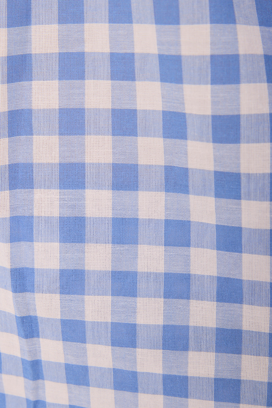 Vichy Cut-out Yoke Shirt
