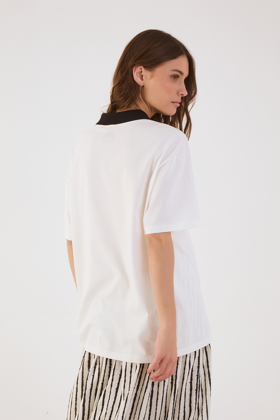 Off-White Leblon Embroidered  T-Shirt