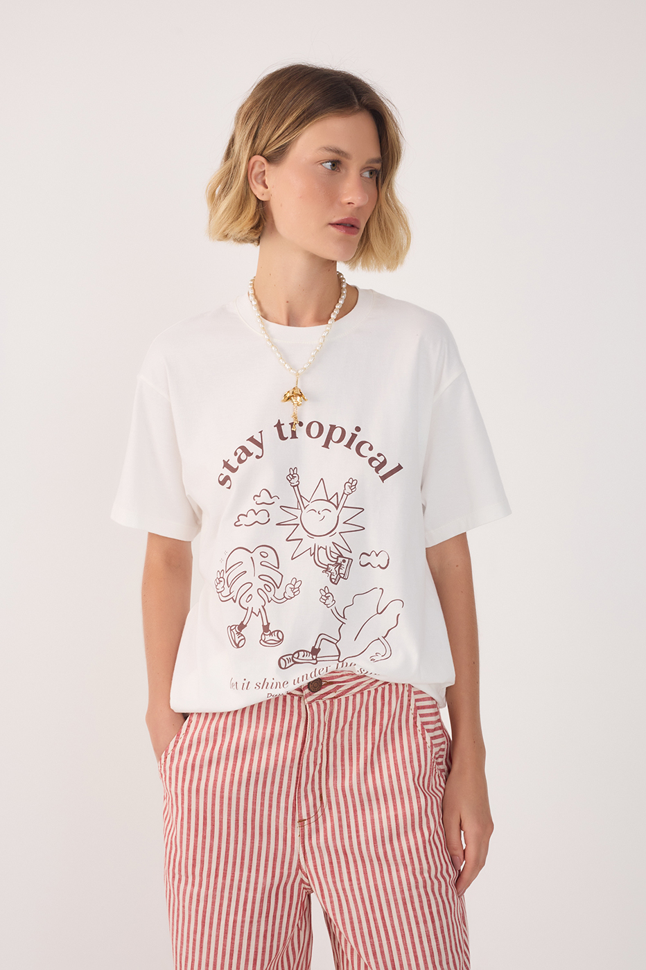 Silk Stay Tropical T-shirt