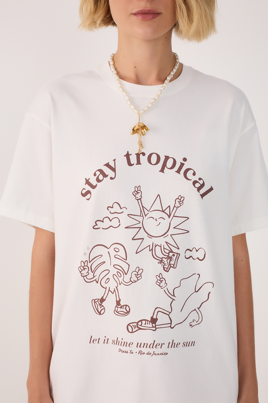 Silk Stay Tropical T-shirt