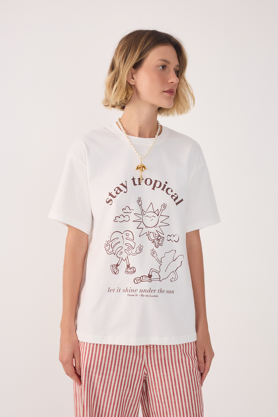 Silk Stay Tropical T-shirt