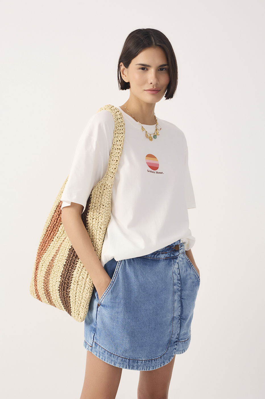 Silk Golden Hour T-shirt