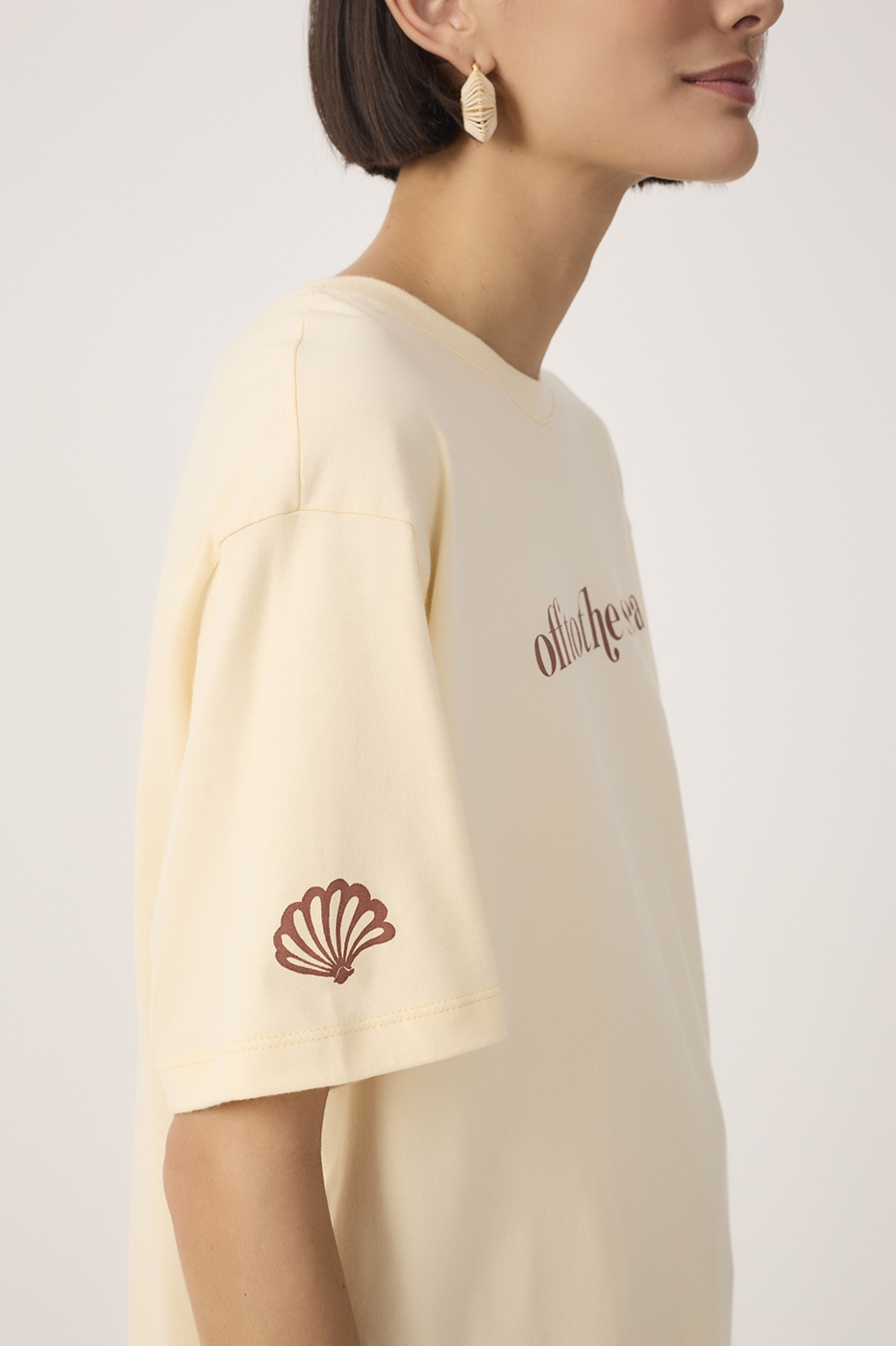Off To The Sea Silk T-shirt