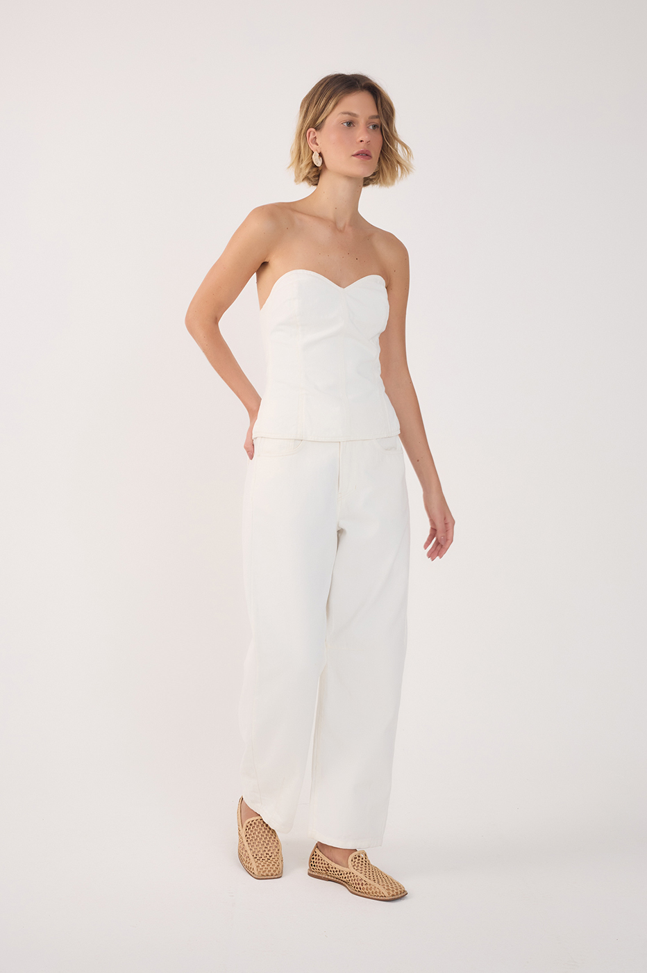 Barrel Twill Pants