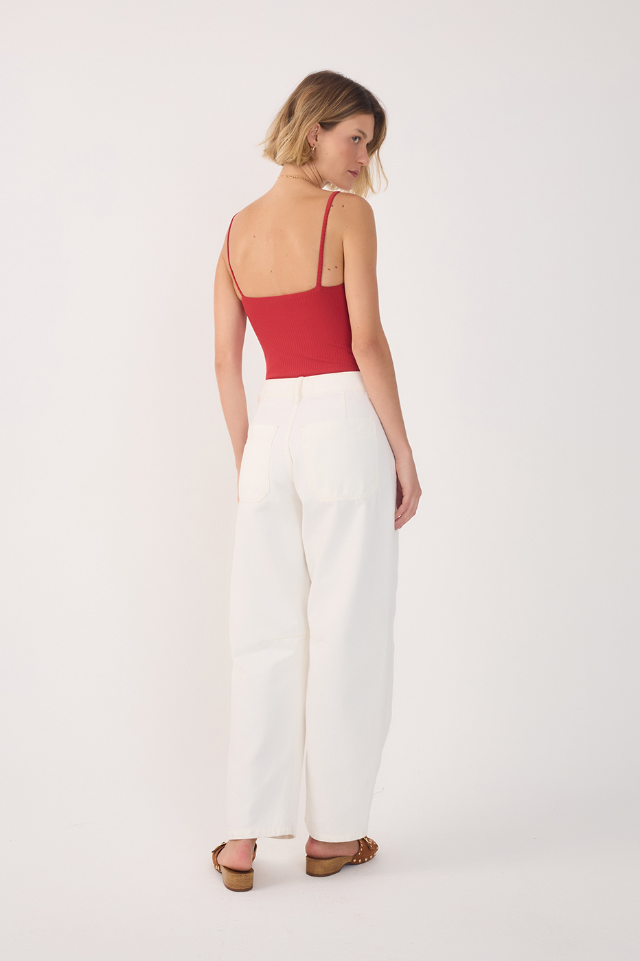 Barrel Twill Pants