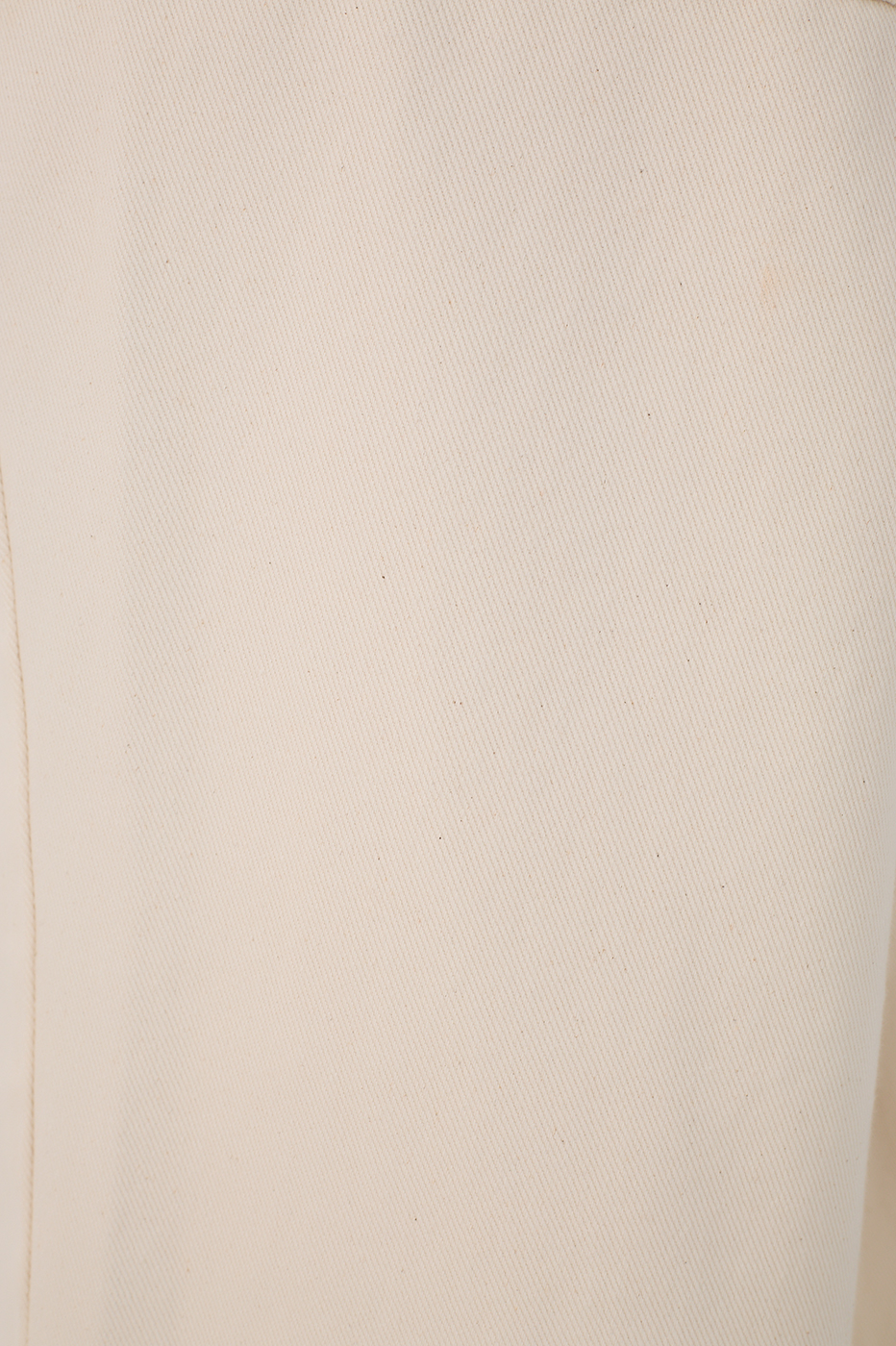 Off-White Buttoned Pockets Wide-Leg Pants