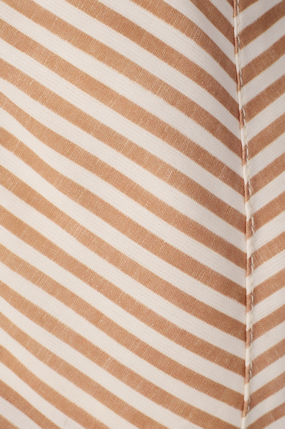 Red Stripes Barrel Twill Pants