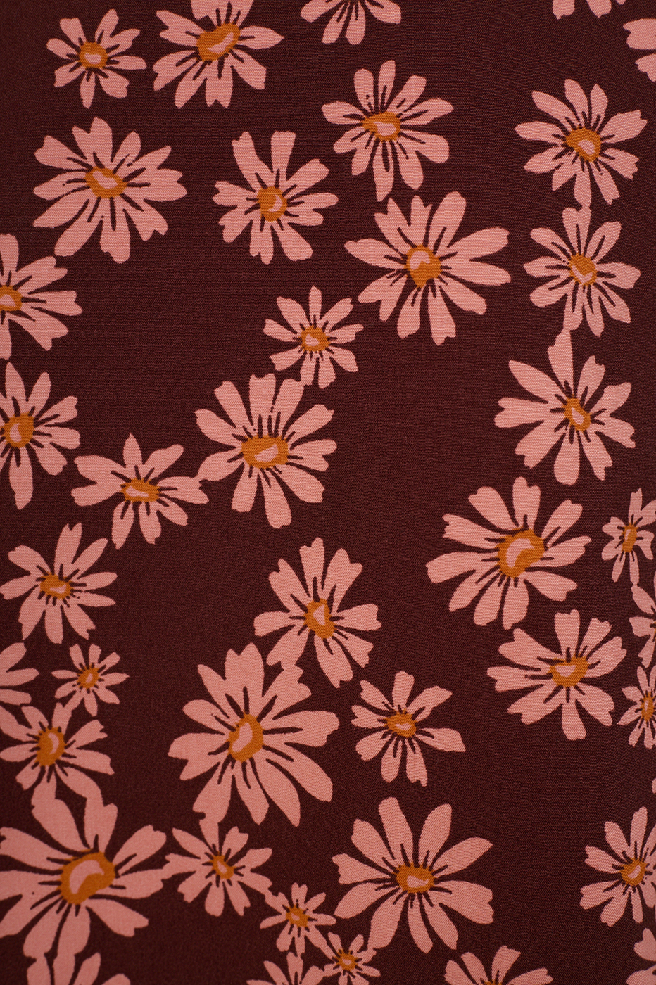 Utilitary Margaridas Rosa Print Pants