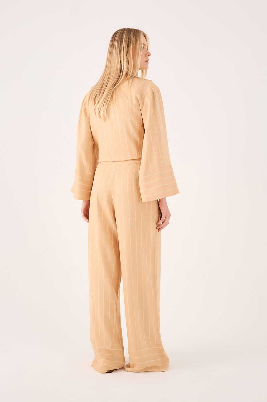 Striped Linen Pants