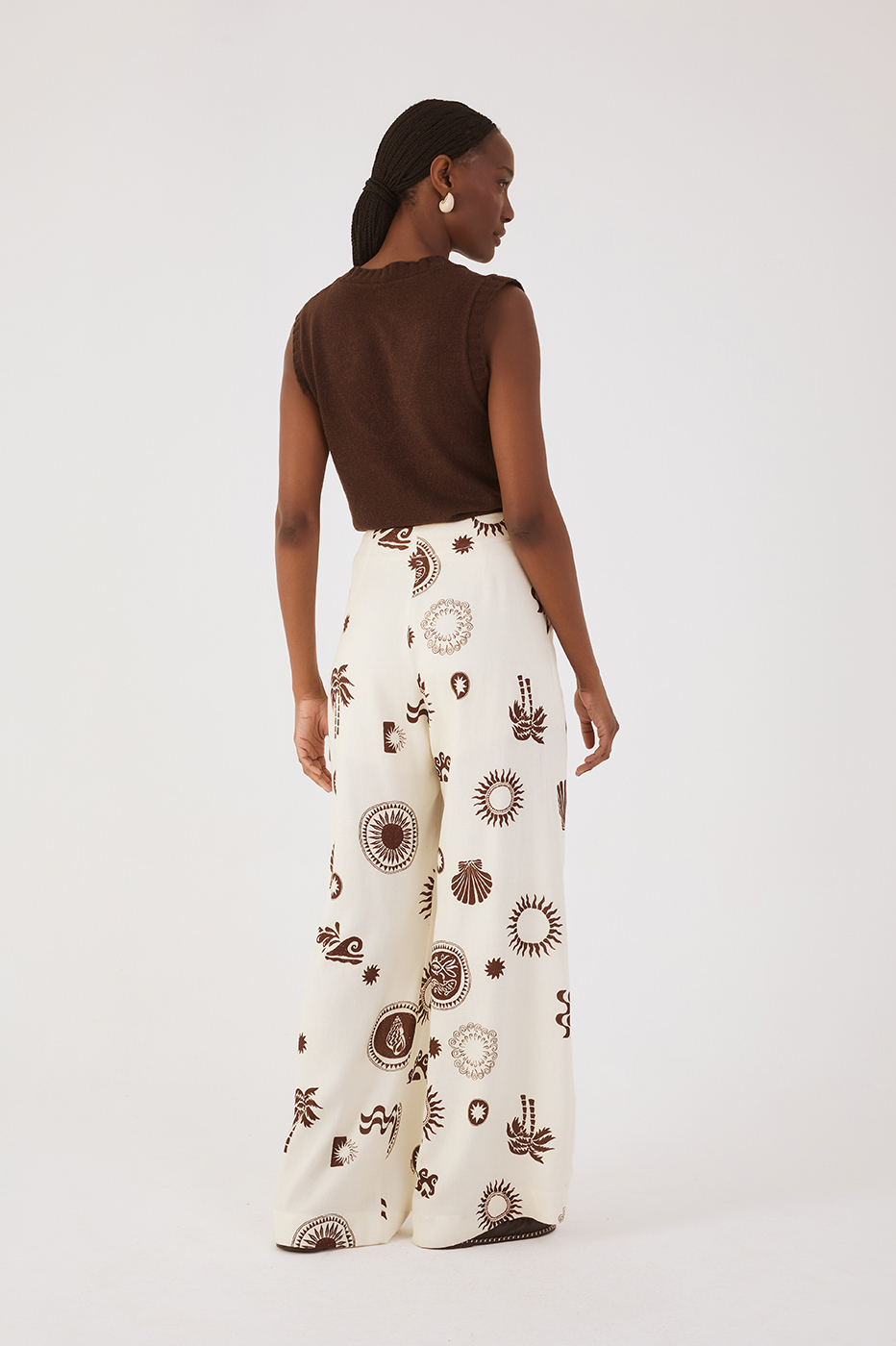 Sol Rio Pockets Wide-Leg Pants