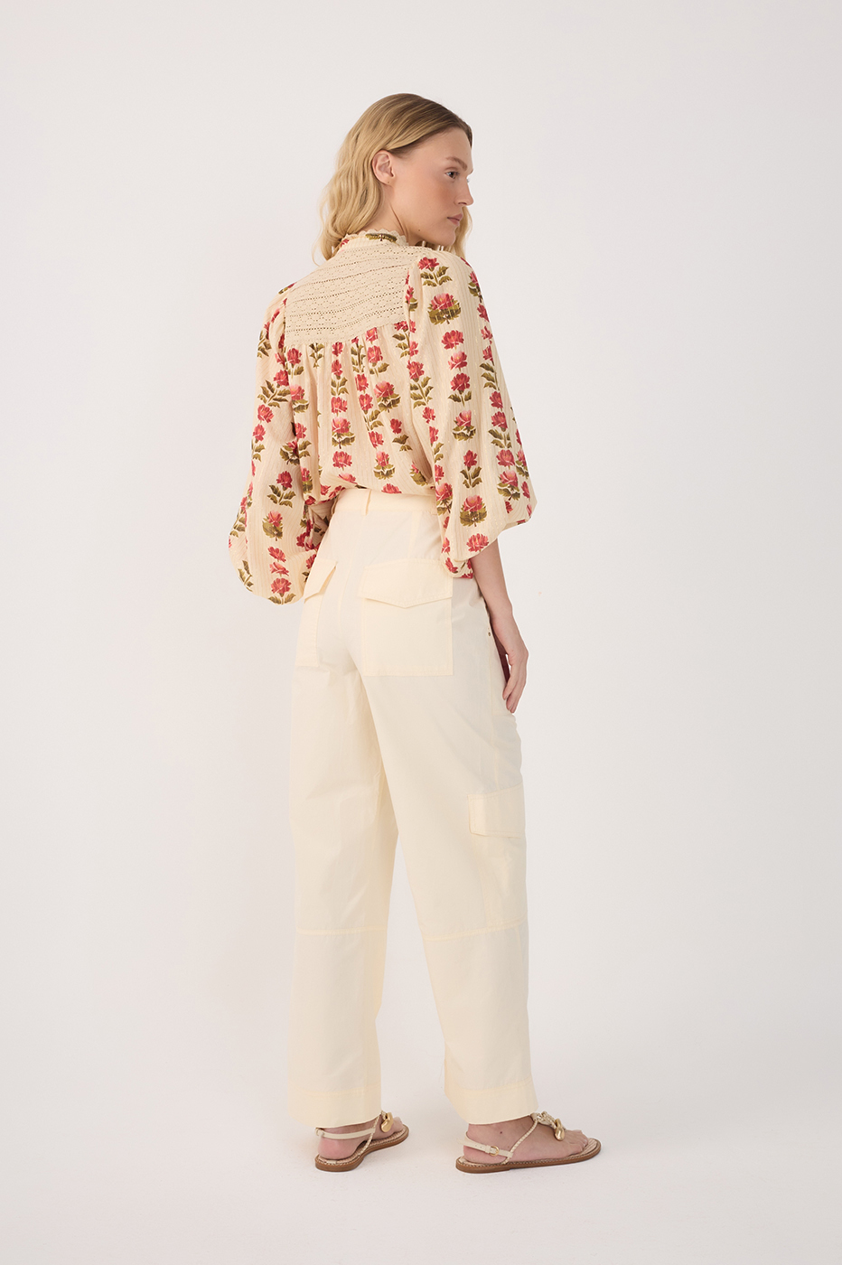 Cotton Rivets Pants