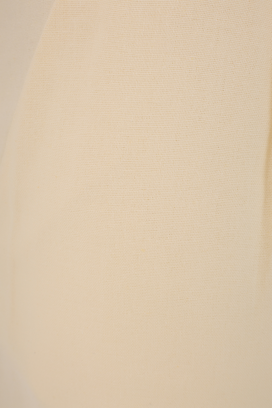 Beige Pockets Belt Loops Linen Pants
