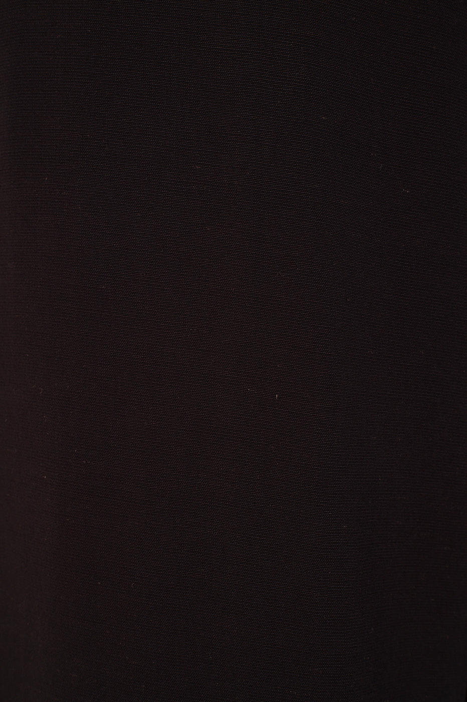 Black Asymmetric Pockets Pants