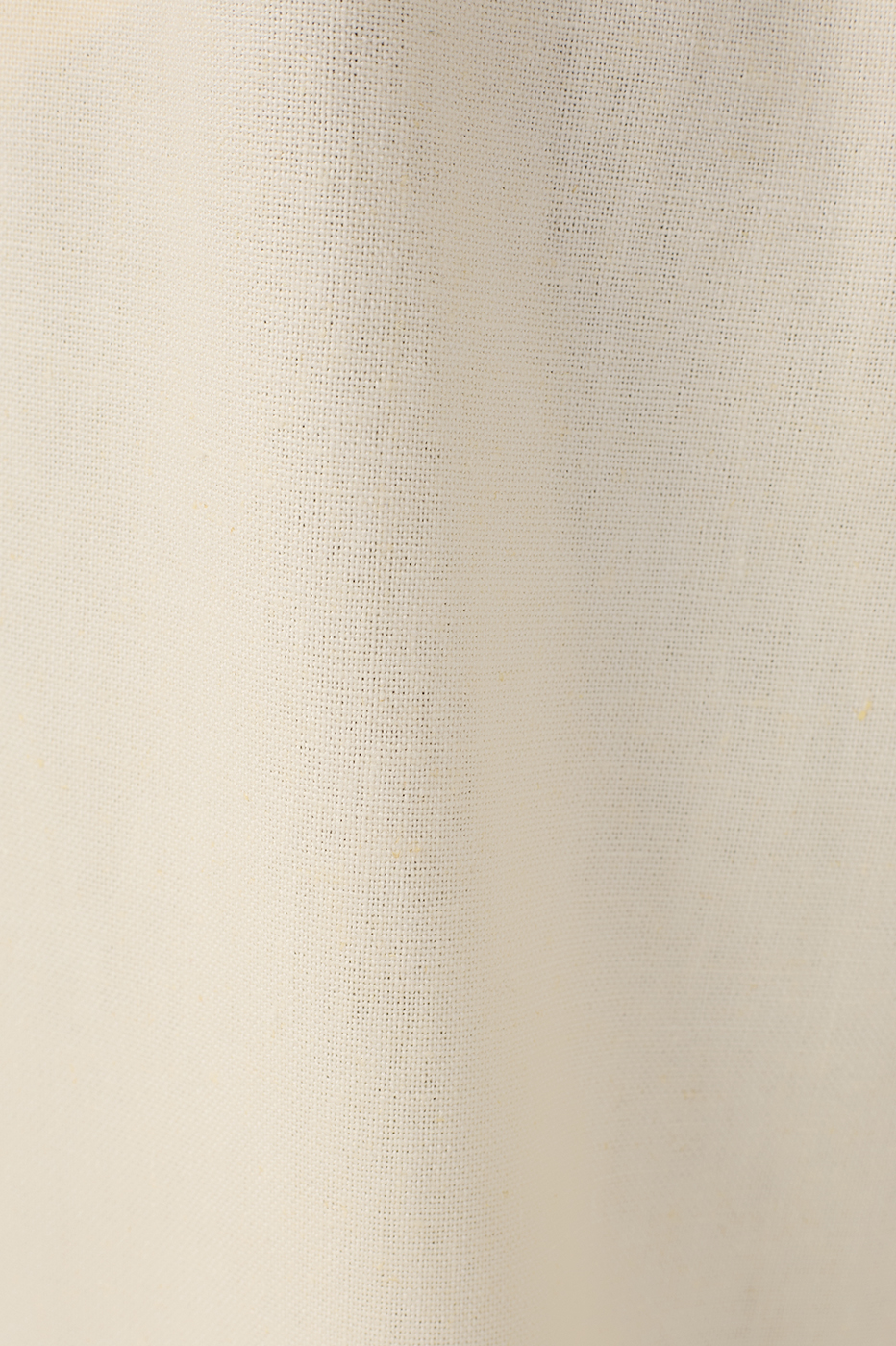 Beige Beaded Buckle Wide-Leg Linen Pants