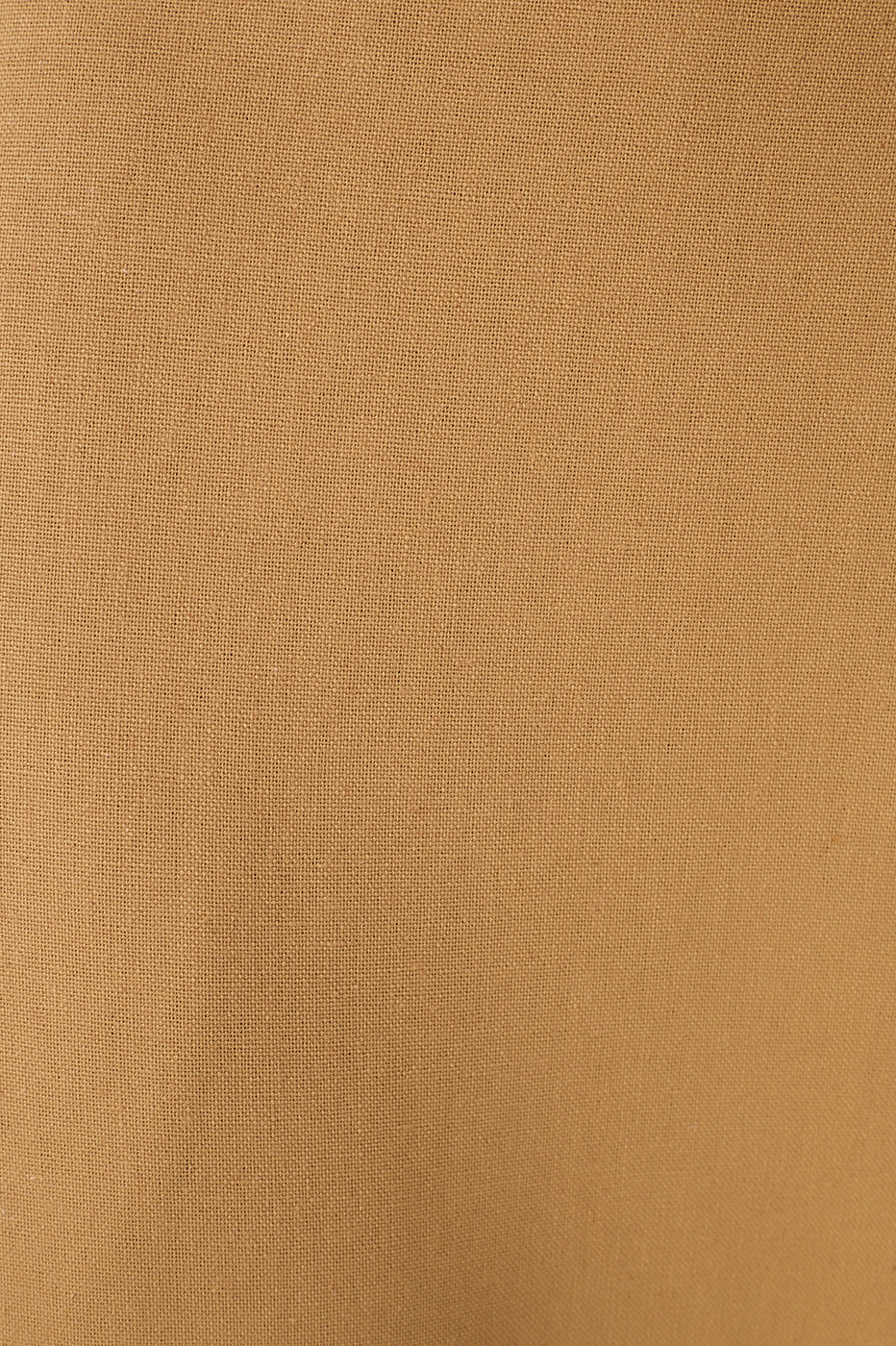 Beige Wrap Wide-Leg Linen Pants