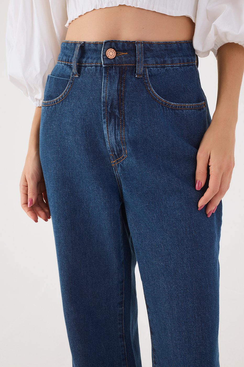 Denim Basic Pants