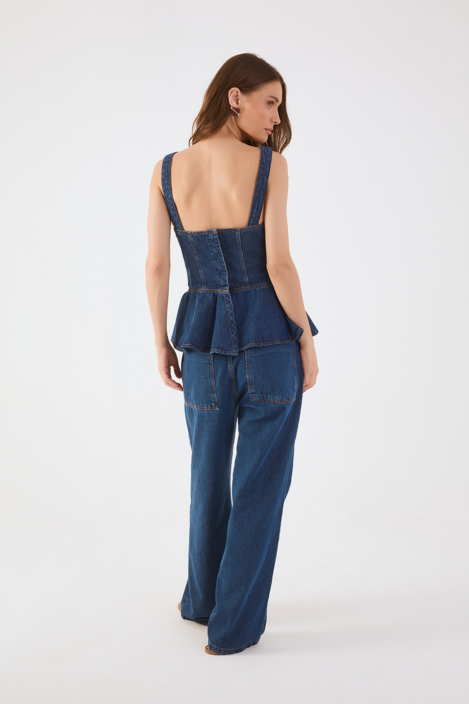 Denim Basic Pants