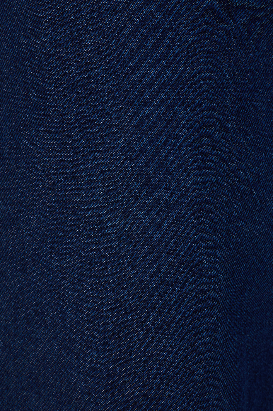 Denim Pockets Straight Pants