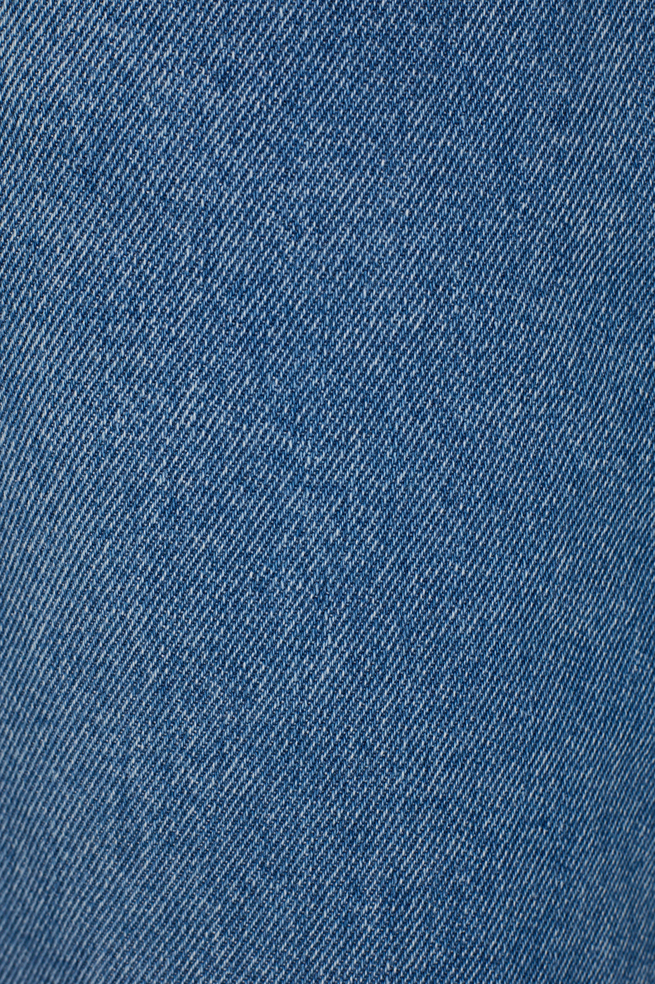 Denim Pockets Palazzo Pants
