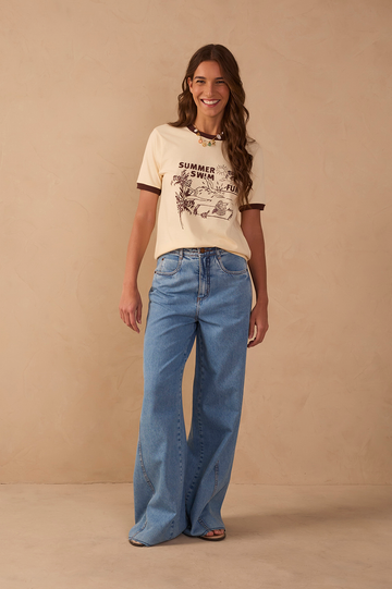 Offset Seams and Topstitching Jeans