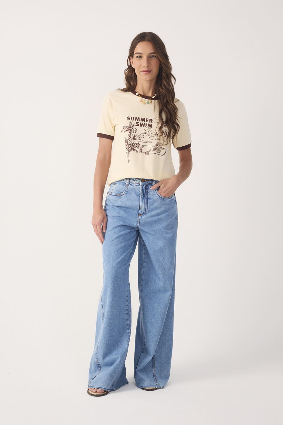 Offset Seams and Topstitching Jeans