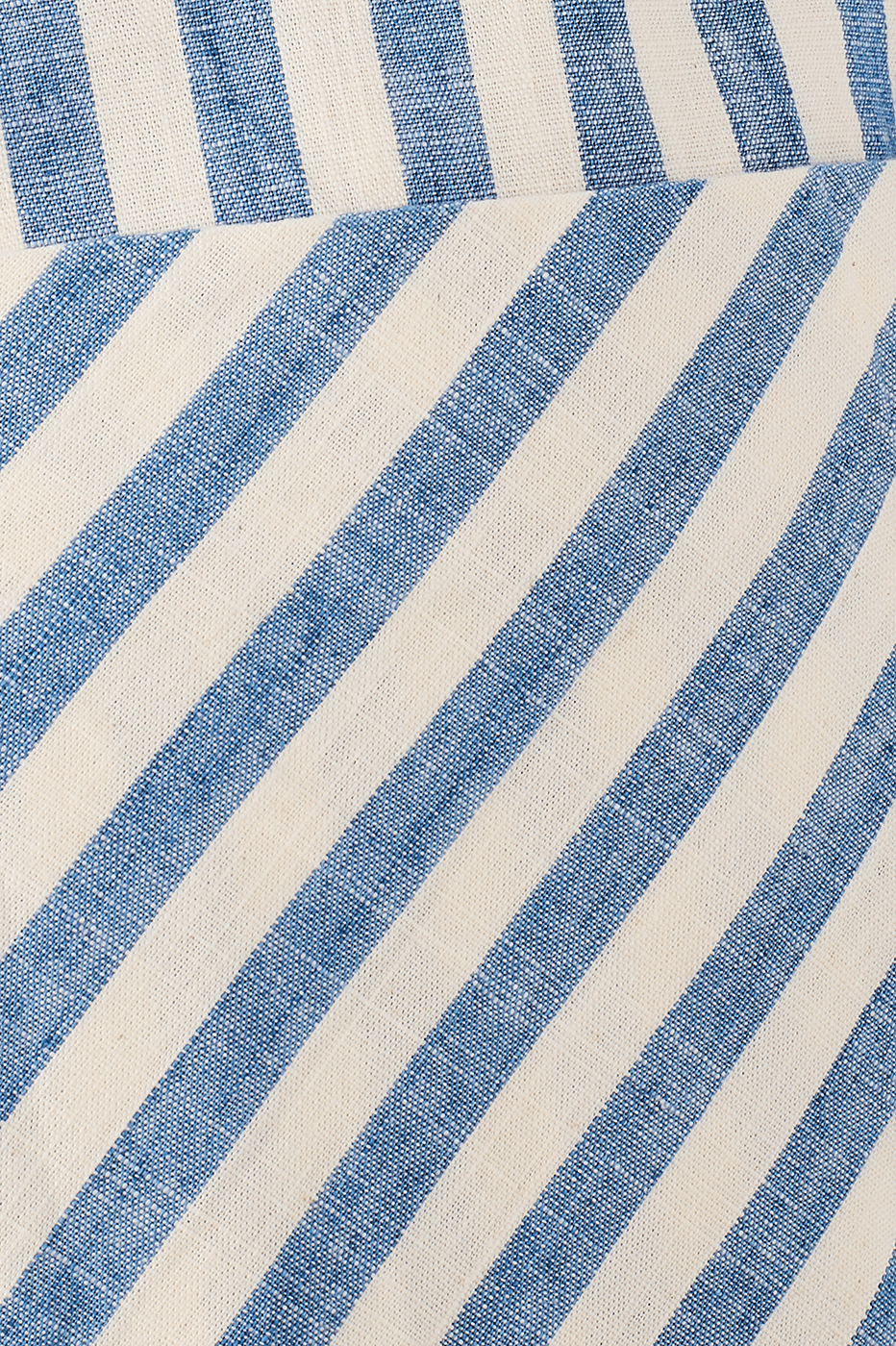 Denim Stripe Twill Shorts
