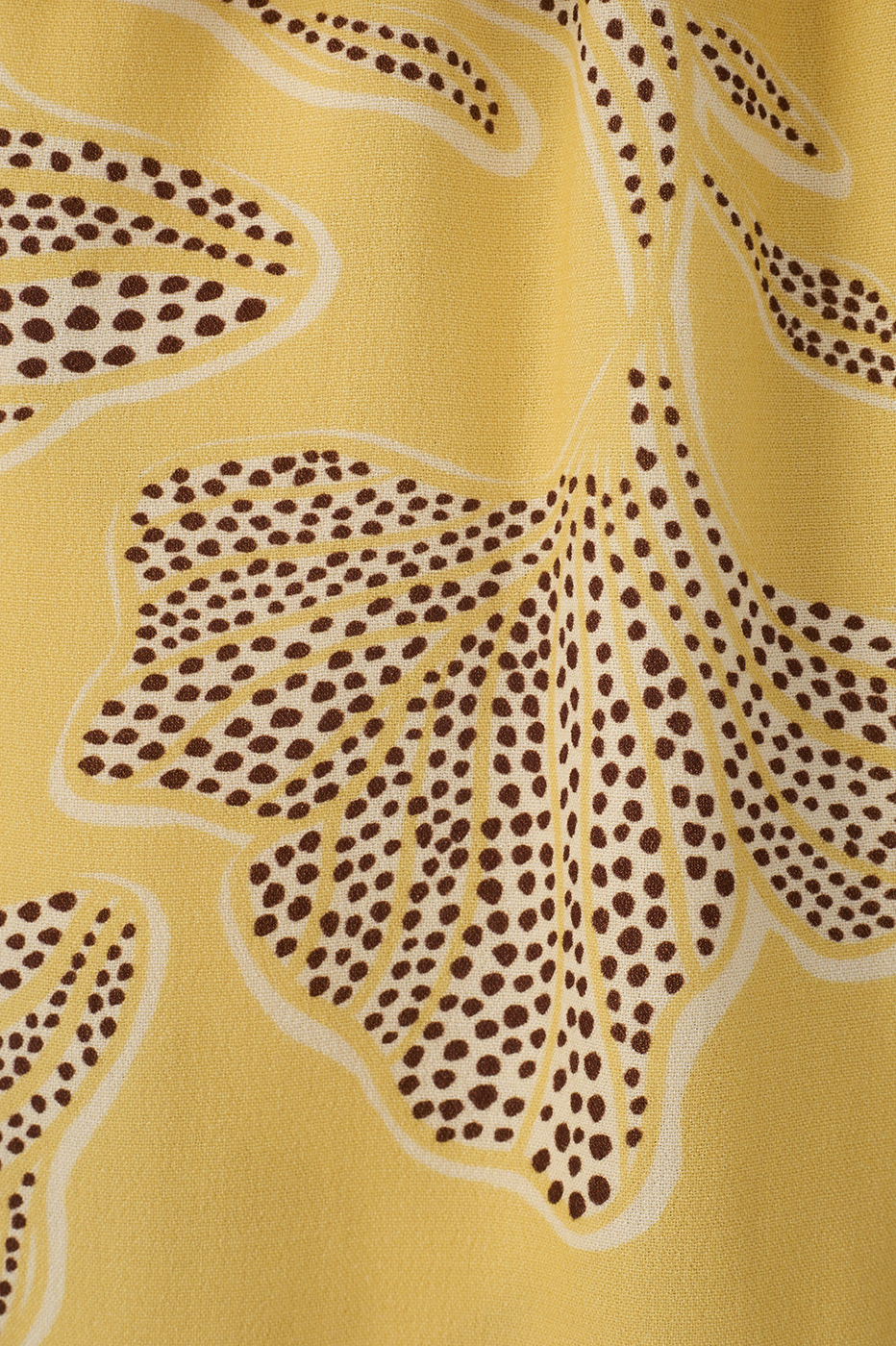 Yellow Laguna Drawstring Shorts