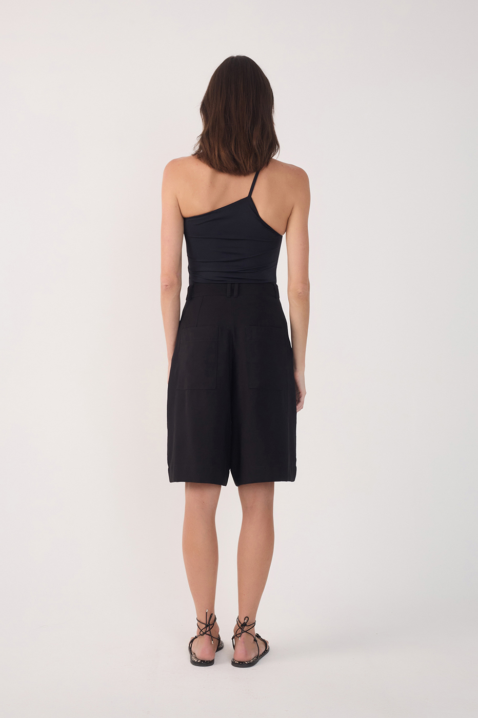 Tailored Pleats Bermuda
