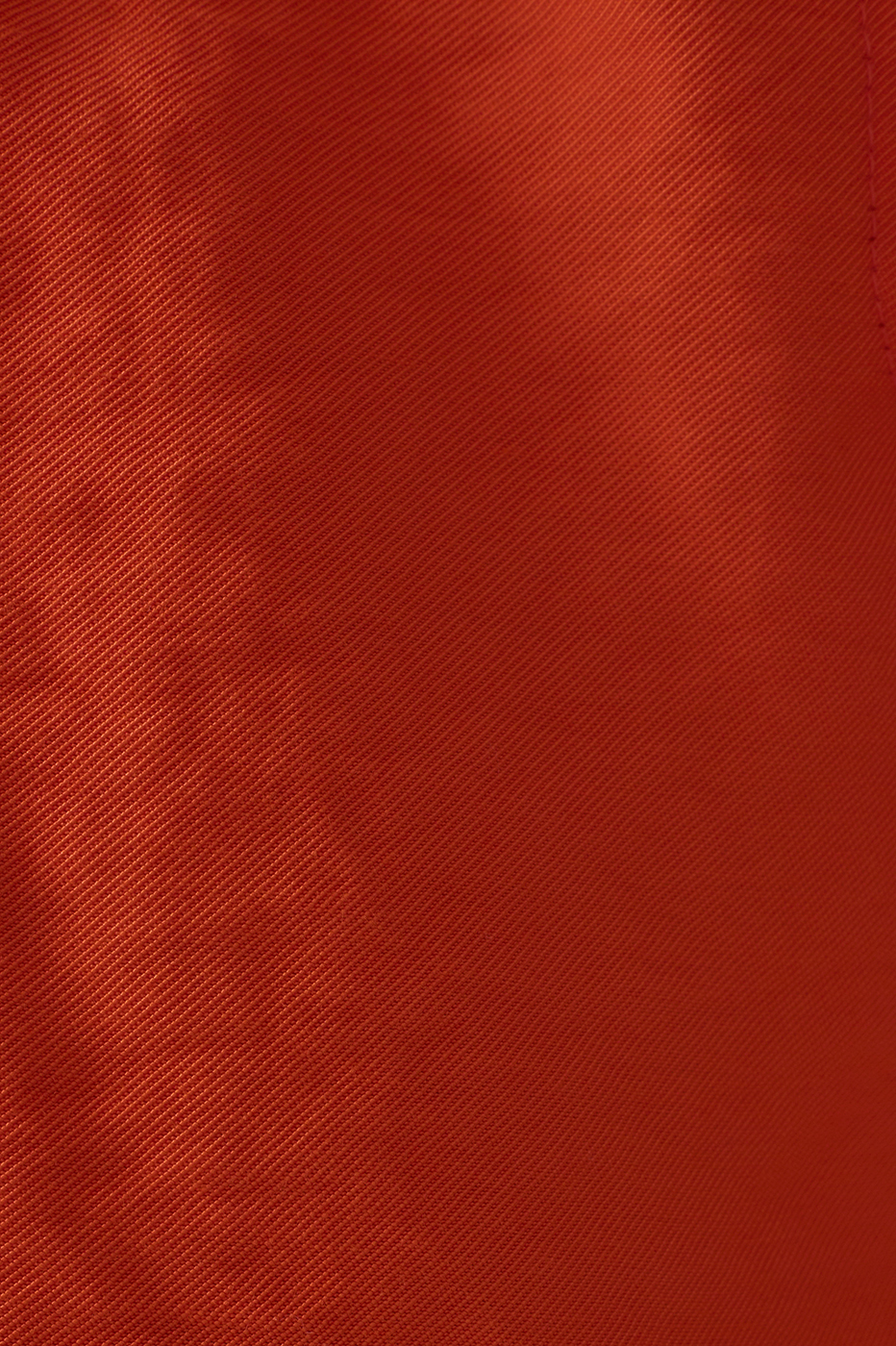 Red Side Pockets Pleated Shorts