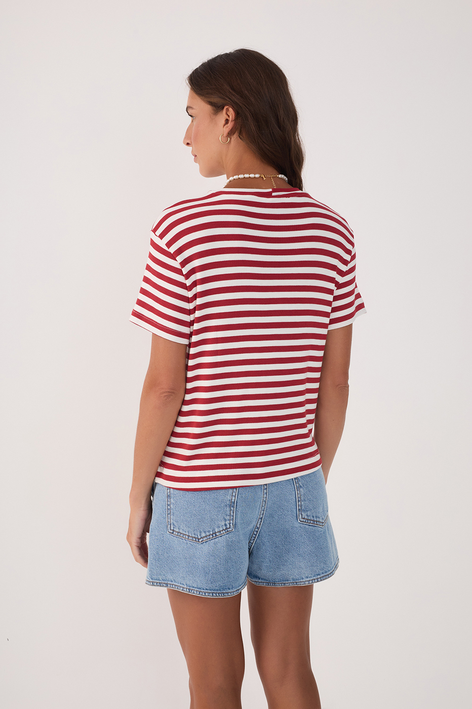 Tailored Denim Short