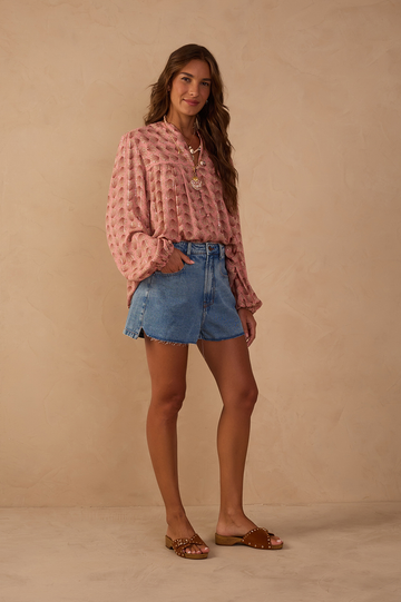 Boyfriend Denim Short
