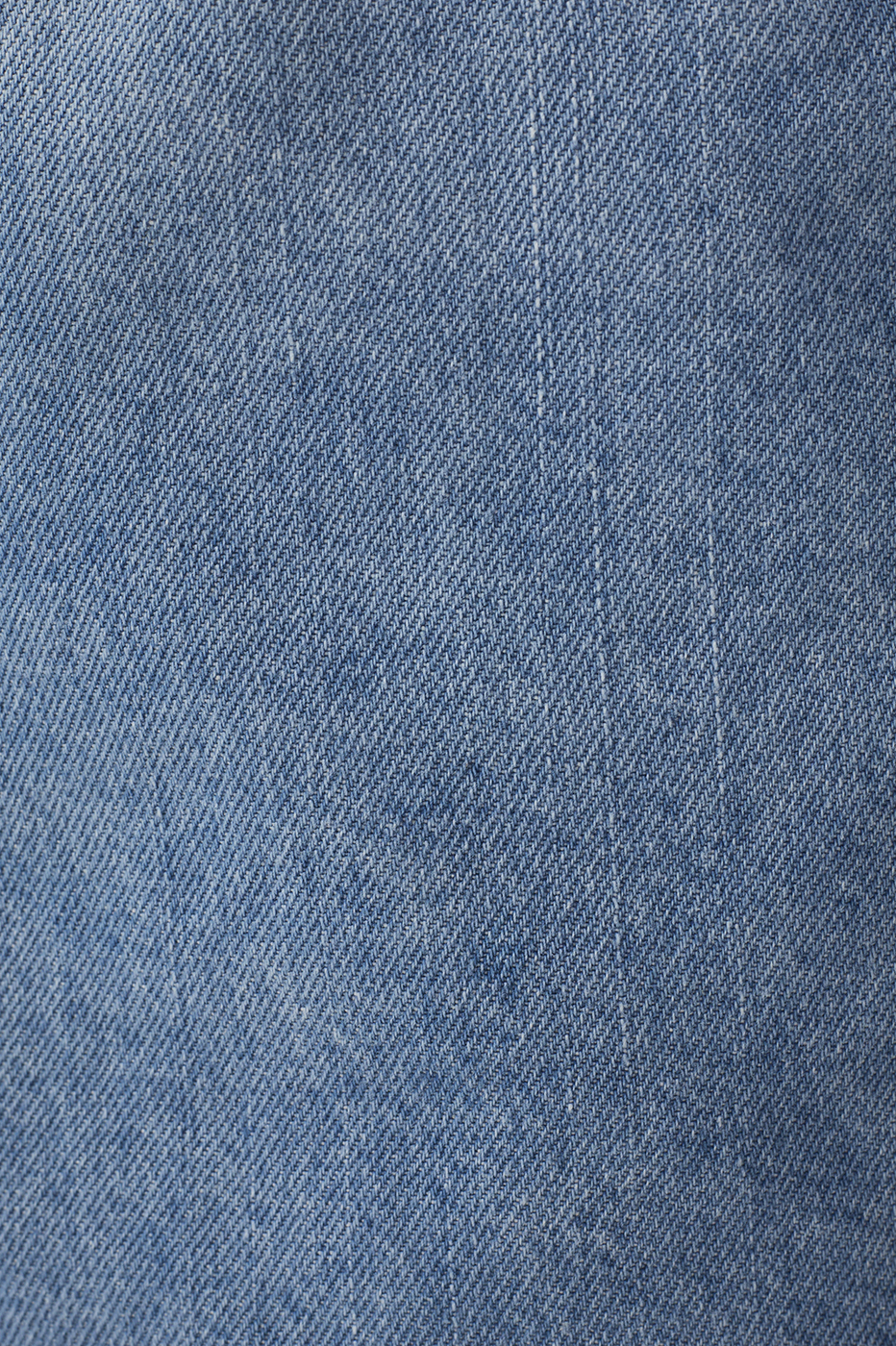Topstitched Waistband Jeans Shorts