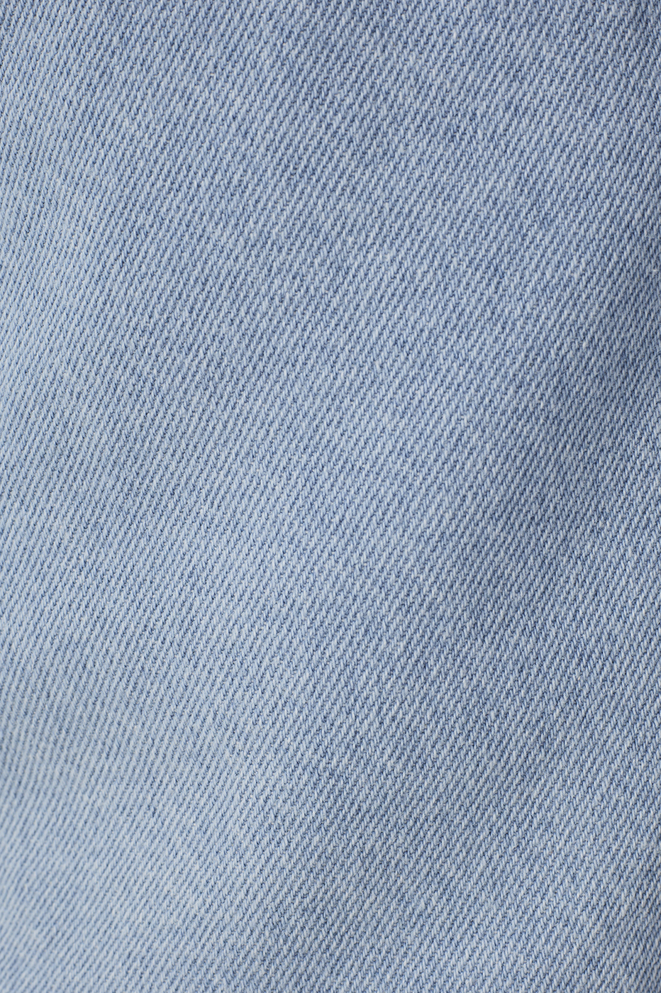 Light-Wash Jeans Shorts