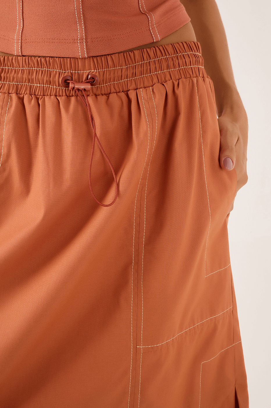 Midi Cutout Skirt