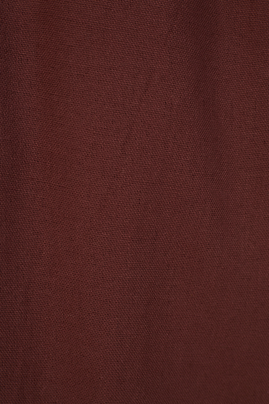 Linen Midi Smocked Waist Skirt