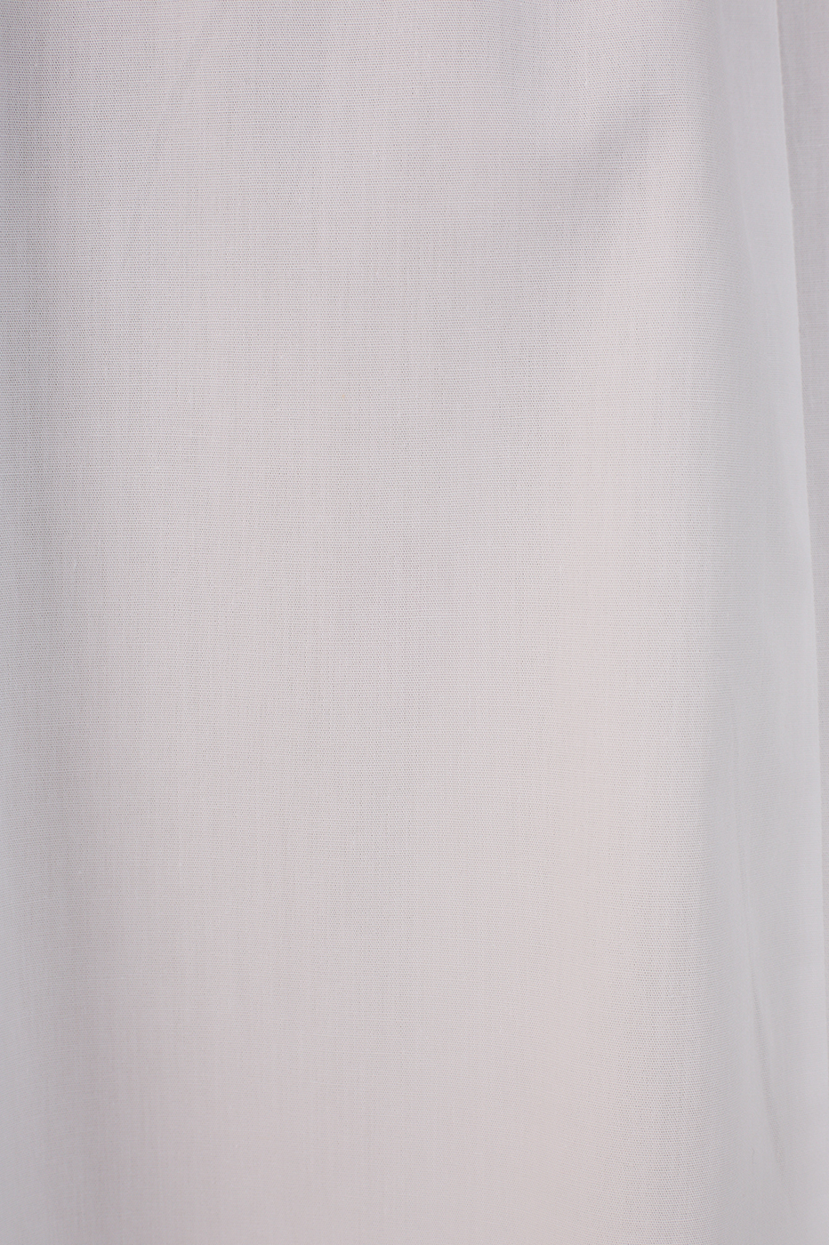 White Drawstring Side Slits Cotton Maxi Skirt