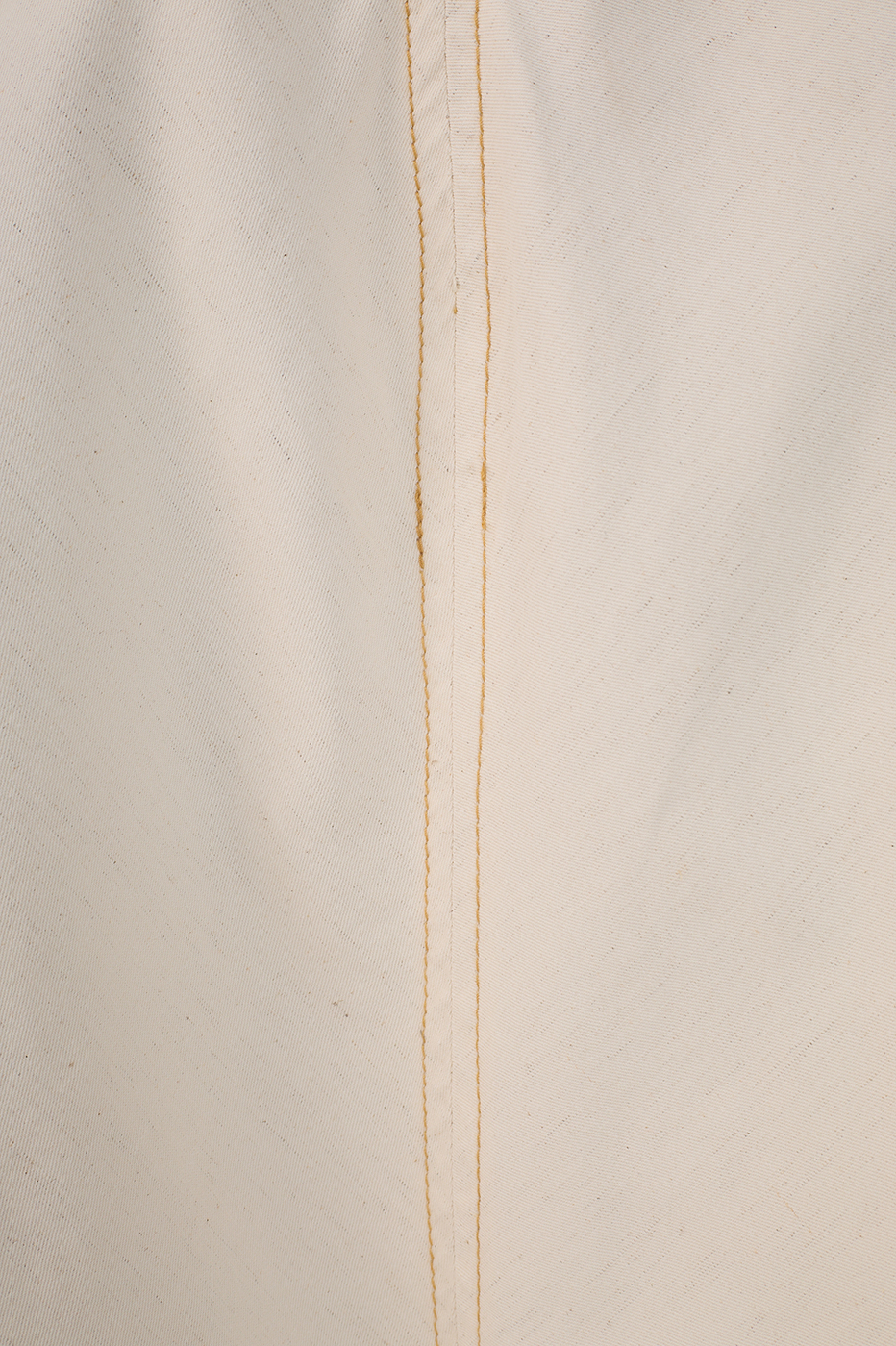Linen Twill Slit Skirt