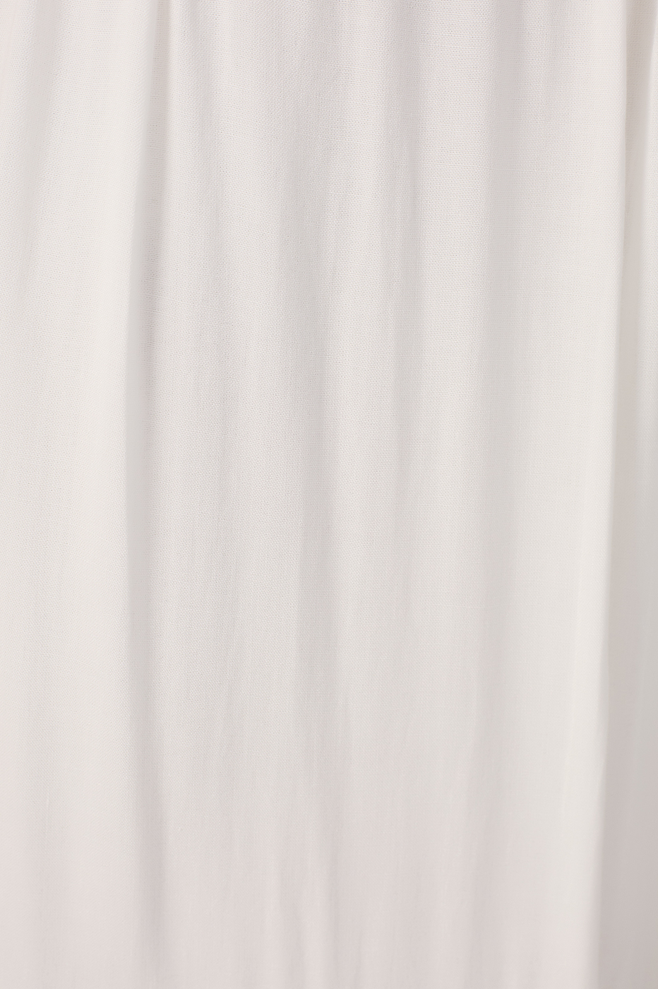 Off-White Ruched Tiered Maxi Skirt