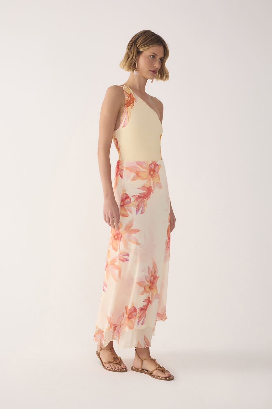 Beta Print Tulle Skirt