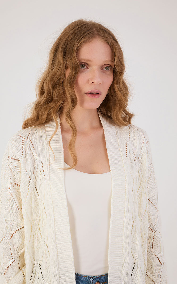 Knit Sailboat Cardigan