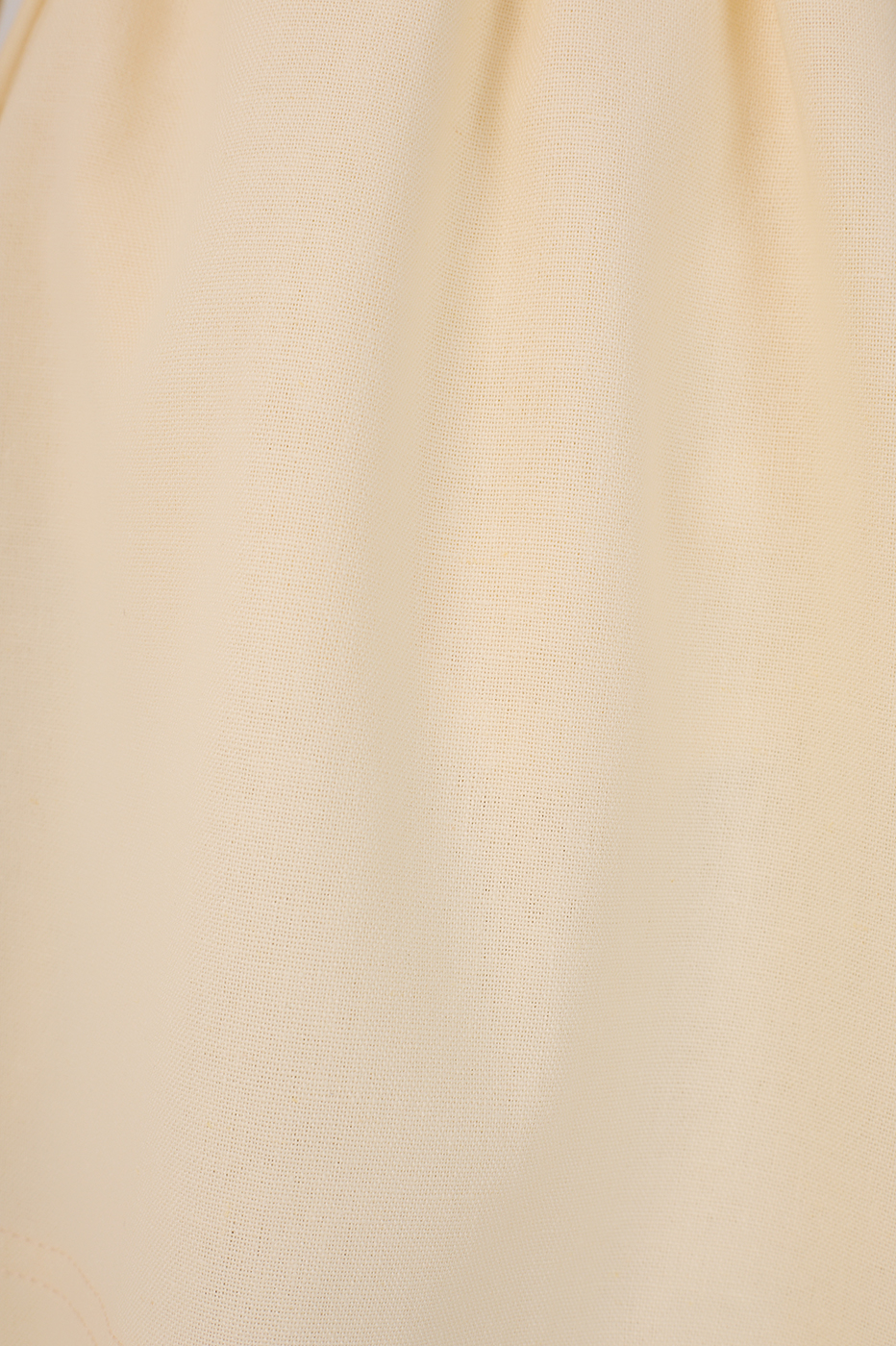 Beige Collared Adjustable Waist Parka