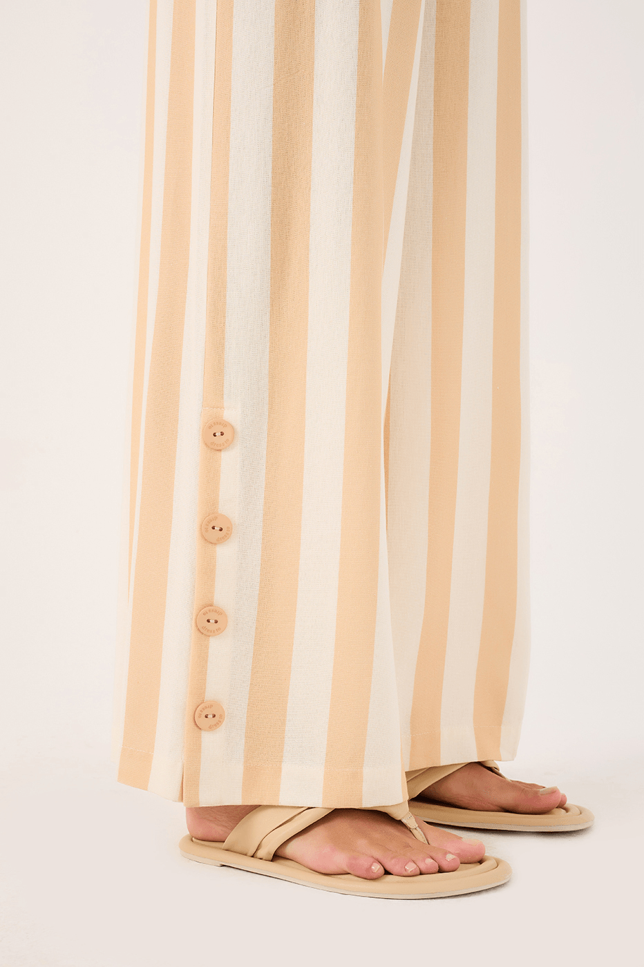 Horizonte Print Linen Jumpsuit