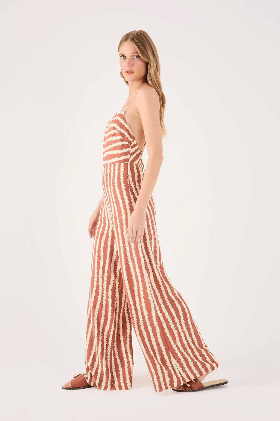 Cara¨ªva Crepe Print Jumpsuit