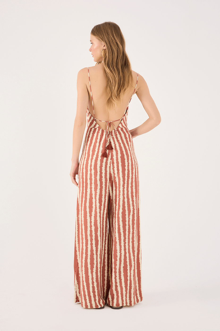 Cara¨ªva Crepe Print Jumpsuit