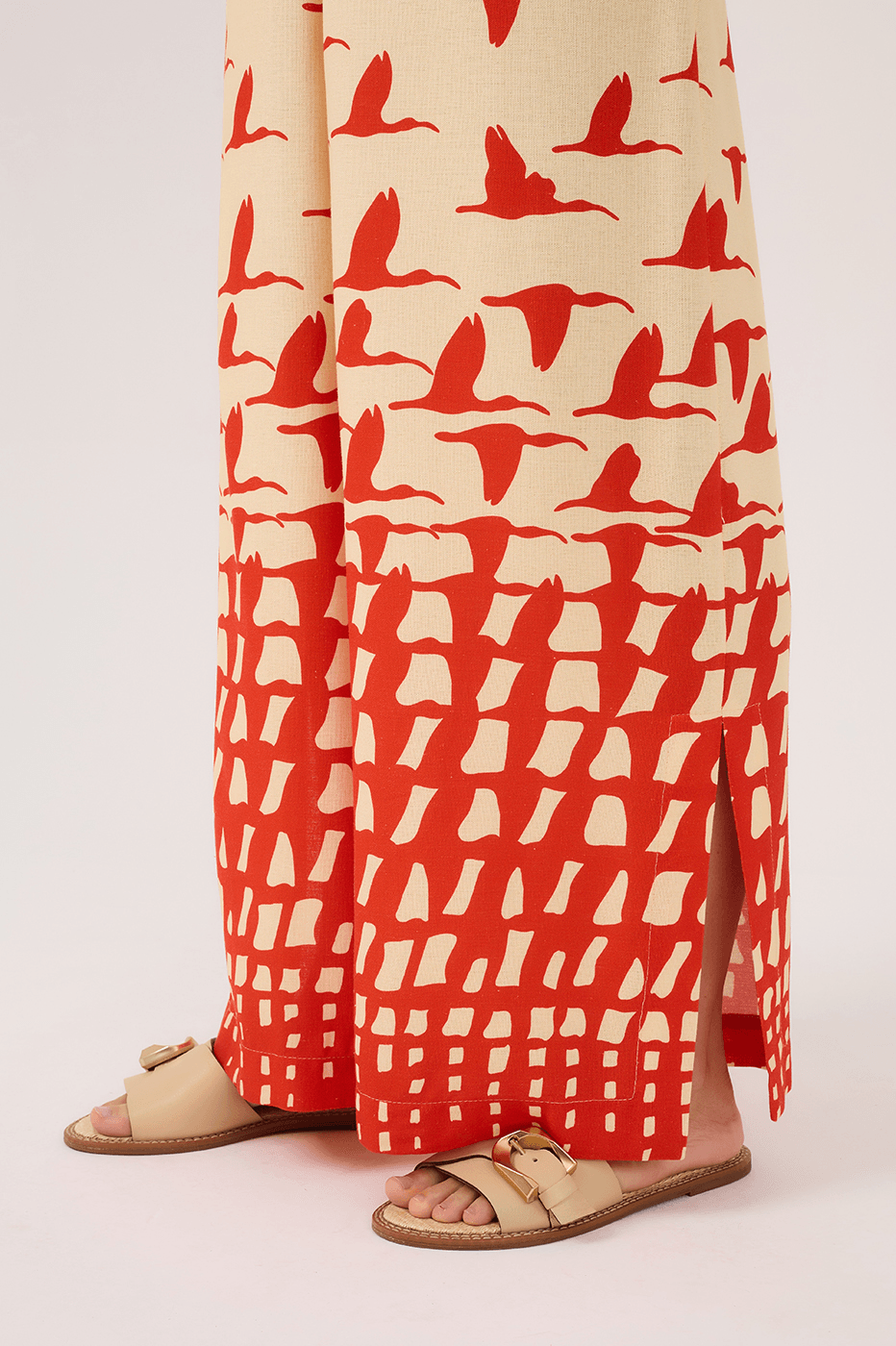 Guar¨¢s Print Linen Jumpsuit