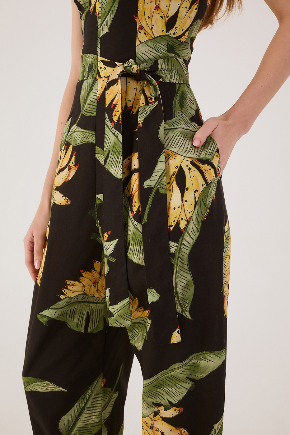 Poplin Para¨ªso Print Jumpsuit