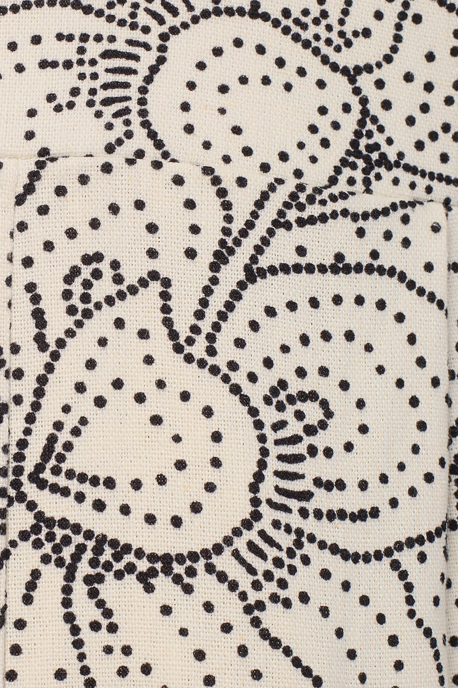 Ponto a Ponto Print Linen Jumpsuit